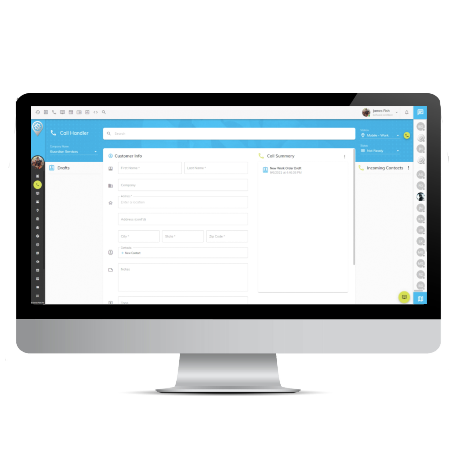 Image of interactive HVAC CRM tools